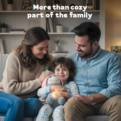 Cuddlery™ Glowing- Breathing Plushie