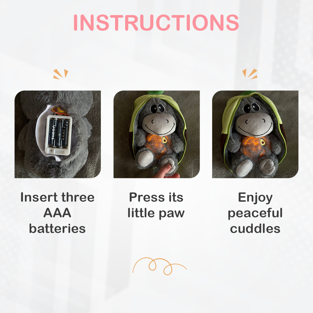 Cuddlery™ Glowing- Breathing Plushie