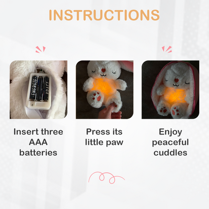 Cuddlery™ Glowing- Breathing Plushie