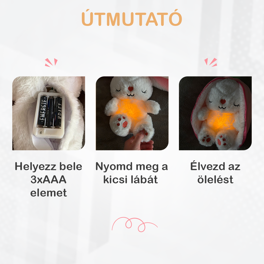 Cuddlery™ Lélegző-világító plüss
