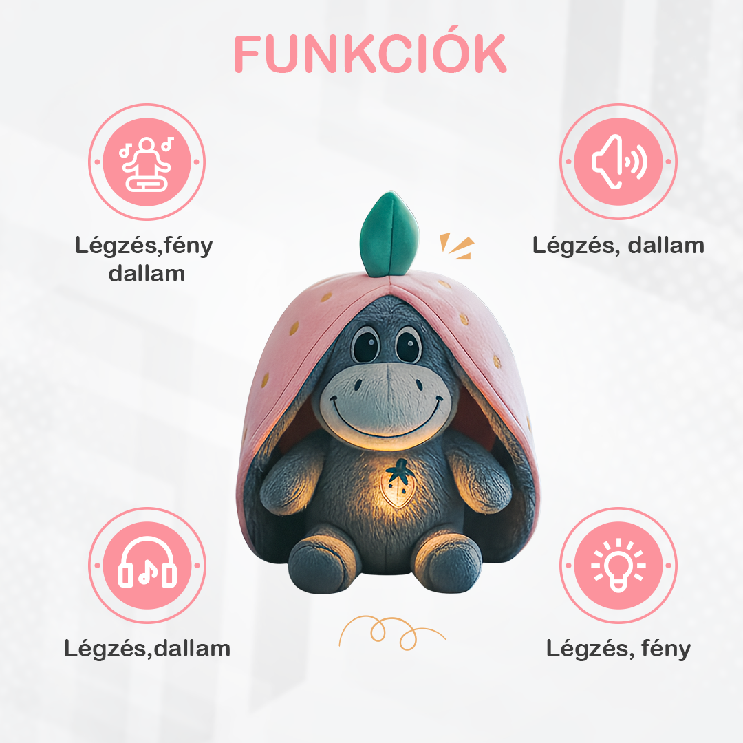 Cuddlery™ Lélegző-világító plüss